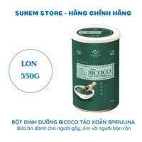 BỘT DINH DƯỠNG CAO CẤP BICOCO TẢO XOẮN SPIRULINA DẠNG LON