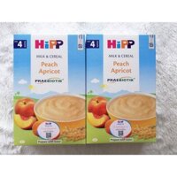 Bột dinh dưỡng HiPP đào, mơ tây 250g (Trên 4 tháng)