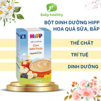 Bột dinh dưỡng HiPP hoa quả sữa, bắp