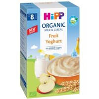 Bột dinh dưỡng Hipp sữa chua hoa quả nhiệt đới 250g