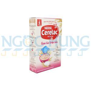 Bột dinh dưỡng Nestle Cerelac gạo lức trộn sữa - hộp 200g