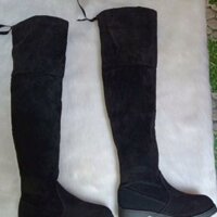 Bốt đùi da lộn