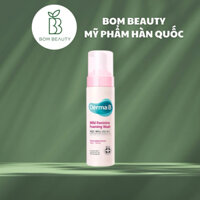 Bọt Dung Dịch Vệ Sinh DERMA:B Mild Feminine Foaming Wash 200ml Hàn Quốc