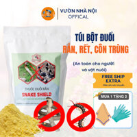 Bột đuổi rắn - Thuốc đuổi rắn Snake Sheild - HIỆU QUẢ 100% -An toàn cho Người và Vật nuôi-Gói 400gr