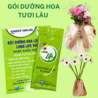 Bột Dưỡng Hoa Cắt Cành Longlife giúp hoa tươi gấp 2 lần và 14 ngày không THAY nước - 100 GÓI
