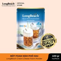 Bột Foam Kem Phô Mai (Vị Mặn Nguyên Bản) - LongBeach Cream Cheese Foam Powder 400g