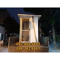Bốt gác bảo vệ giá rẻ, cabin bảo vệ di động, cabin cách âm cách nhiệt