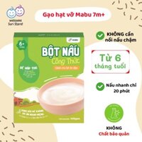 Bột Gạo Ăn Dặm hữu cơ cho bé Mabu gạo Nhật cho bé từ 6 tháng 400g