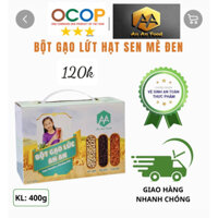 bột gạo lứt hạt sen mè đen