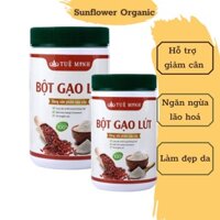 Bột gạo lứt huyết rồng Tuệ Minh cao cấp giảm cân dạng bột tách béo 1 lọ 0,5Kg