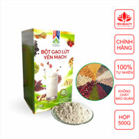 Bột gạo lứt yến mạch YẾN BEAUTY ORGANIC - Giảm cân, lợi sữa, đẹp da, tốt cho sức khỏe - Hộp 500g