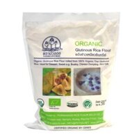 Bột Gạo Nếp Hữu Cơ Xay Ướt, Organic Glutinous Rice Flour (500g) - PORNKAMON