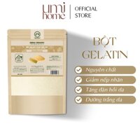 Bột Gelatin đắp mặt nạ hữu cơ UMIHOME nguyên chất 40G