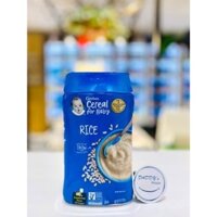 Bột Gerber ngũ cốc, gạo bổ sung sắt từ 5 tháng - USA (227g)
