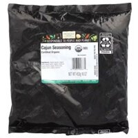 BỘT GIA VỊ CAJUN HỮU CƠ Frontier Co‑op Organic Cajun, TÔM - GÀ - HẢI SẢN, 453 g (16 oz)