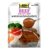Bột Gia Vị Sốt Nâu Gravy Lobo – Beef Gravy Mix 25g