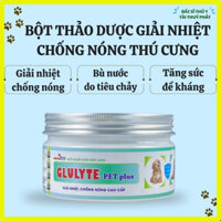 Bột giải nhiệt chống nóng bù nước cao cấp cho chó mèo thú cưng - GLULYTE Pet plus - hộp 150g - PET026 - Mypet