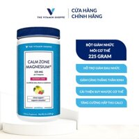 Bột giảm nhức mỏi cơ thể THE VITAMIN SHOPPE Calm Zone Magnesium 325 MG 225g VS-3162