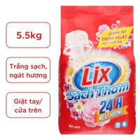 Bột Giặt 5.5kg Sạch Thơm/ Extra Hương Nước Hoa