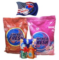 Bột giặt America Fresh 10kg (Tặng Combo America Fresh)