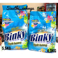 BỘT GIẶT BINKY 5.5kg/4.3kg Ngát Hương