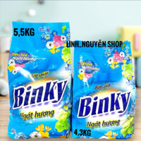 BỘT GIẶT BINKY 5.5kg/4.3kg Ngát Hương
