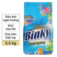 BỘT GIẶT BINKY NGÁT HƯƠNG 5.5kg / Bách Hoá Tổng Hợp Dũng Mơ