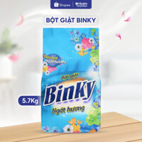 Bột Giặt Binky Siêu Bọt Ngát Hương 5.7Kg