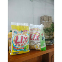 Bột Giặt LIX 5,5KG kẹp KM tùy đợt công ty ( hương chanh, hương nước hoa, hương hoa)