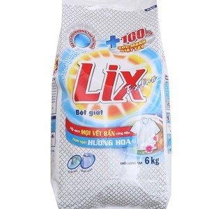Bột giặt Lix 6kg