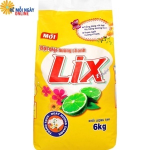 Bột giặt Lix 6kg