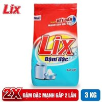 Bột Giặt Lix Extra Đậm Đặc 3Kg ED003