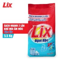 Bột giặt LIX extra đậm đặc 5.5kg