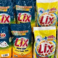 Bột giặt LIX extra hương chanh 5.5kg, hương nước hoa 5,5kg