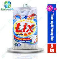 Bột giặt Lix Extra hương hoa 9kg