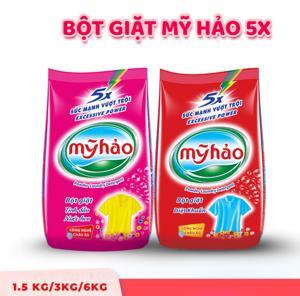 Bột giặt Mỹ Hảo 5X trắng sạch 6kg