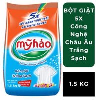 Bột Giặt Mỹ Hảo - Cam Trắng Sạch - 1,5kg