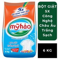 Bột Giặt Mỹ Hảo - Cam Trắng Sạch - 6kg