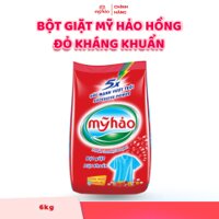 Bột Giặt Mỹ Hảo - Đỏ Kháng Khuẩn - 6kg