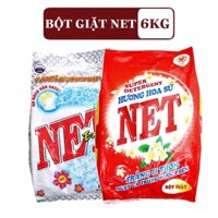 Bột giặt Net 5.5kg Hương Hoa Sứ (Đỏ) / Extra(trắng)
