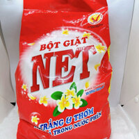 Bột giặt Net Hoa Sứ 5,5kg giúp quần áo trắng sáng