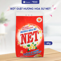 Bột Giặt NET Hương Hoa Sứ 6Kg