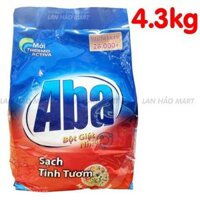 Bột giặt nhiệt Aba sạch tinh tươm túi 4.3 kg