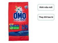 Bột giặt OMO 400g dạng túi, khử mùi và làm trắng quần áo