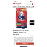 Bột giặt Omo 5,5kg và Omo Comfort 5,1kg