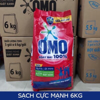 Bột giặt Omo 5.7kg hệ bọt thông minh công nghệ giặt xanh đánh bay mọi vết bẩn - xà bông bot giat tay