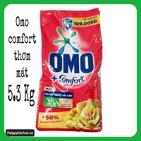 Bột Giặt Omo Comfort 5,3 Kg Tinh Dầu Thơm Nồng Nàn