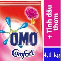 Bột giặt Omo Comfort tinh dầu thơm diệu kỳ túi 4,1 kg