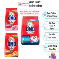 Bột Giặt OMO Công Nghệ Xanh/gói 2,9kg/5,7kg- OMO Comfor gói 2,6kg/5,5kg