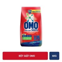 Bột giặt Omo cửa trên 5,7kg mẫu mới(6kg)